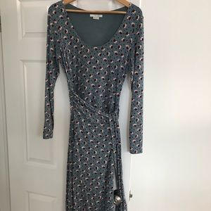 Boden wrap dress with tie